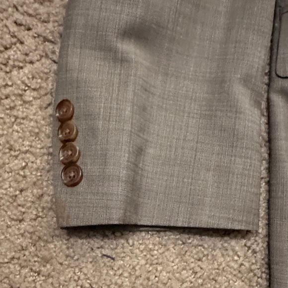 Lauren Ralph Lauren Mens Classic Blazer Sport Coat Wool Cashmere Brown Size 40L - Picture 5 of 9